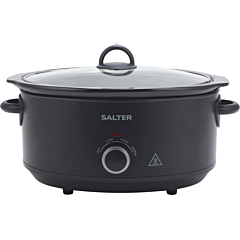 Salter EK6250MBLK Kuro EK6250MBLK 6.5 Litre Slow Cooker