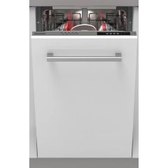 Sharp QW-NS14I49EX-EN Fully Integrated Slimline Dishwasher - Silver Control Panel With Fixed Door Fi