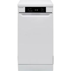 Sharp QW-NS1CF49EW-EN Slimline Dishwasher - White