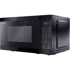 Sharp YC-MG02U-B - SP2020 20L Electronic Control Microwave With Grill - Black