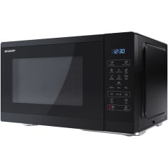 Sharp YC-MS252AU-B - SP2521 25L Solo Electronic Control Microwave - Black