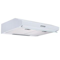 SIA VSR60WH Sia Vsr60wh 60Cm White Slimline Visor Cooker Hood Kitchen Extractor Fan