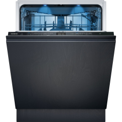 Siemens IQ-500 SN95YX02CG Wifi Connected Fully Integrated Standard Dishwasher - Black Control Panel with Fixed Door Fixing Kit 