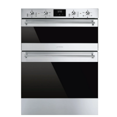 Smeg DUSF6300X Classic Built Under Electric Double Oven - Stainless Steel