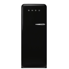 Smeg FAB28LBL6UK 50S Style Retro Left Hand Hinge 153Cm Small Fridge With Ice Box