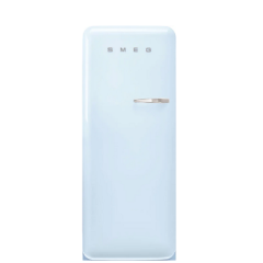 Smeg FAB28LPB6UK 50S Style Retro Left Hand Hinge 153Cm Tall Fridge With Ice Box