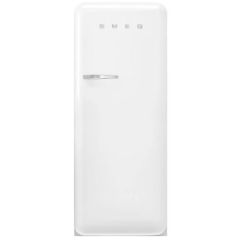 Smeg FAB28RWH6UK 50S Style Retro Right Hand Hinge 153Cm Small Fridge With Ice Box 