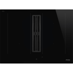 Smeg Universal HOBD472D2 70cm Venting Induction Hob - Black 