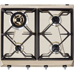 Smeg SR964XGH 60Cm Wide Victoria Gas Hob With 4 Burners - Stainless Steel