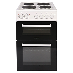 Statesman TE050SPW 50Cm Twin Cavity Electric Cooker