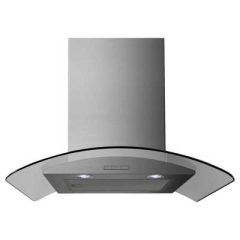 Statesman CGH60GS Statesman 60Cm Chimney Cooker Hood Stainless Steel Curved Glass 