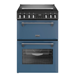 Stoves 444411999 RICHMOND DELUXE 60Ei RTY TBL - 60Cm Mini Range Electric Cooker With Induction Hob - Twilight Blue