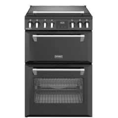 Stoves 60EI RTY 444411847 60Cm Wide Double Oven Richmond Deluxe Mini Range Electric Cooker With Indu