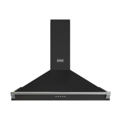 Stoves 90PYR BLK Richmond Pyramid 90Cm Chimney Cooker Hood