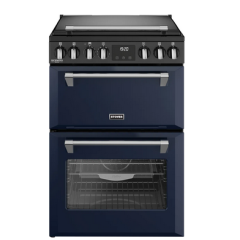 Stoves DX MRA 60EI RTY MBL 444412000 60Cm Wide Double Oven Richmond Mini Range Electric Cooker With 