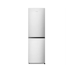 Teknix FFPH1825PX/E 256L Fridge Freezer, Total No Frost, Brushed Steel