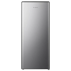 Teknix T2R128S Tall Retro Fridge With Ice Box In Silver 1265 X 515