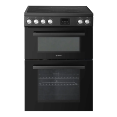 Teknix TKED64INDB 60Cm Double Oven With Induction Hob