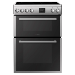 Teknix TKED64INDX 60Cm Double Oven With Induction Hob