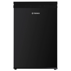 Teknix UC55F5B 91L Under Counter Freezer, Black
