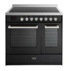 TESLA T90DCRCB 90Cm Double Cavity Electric Range Cooker