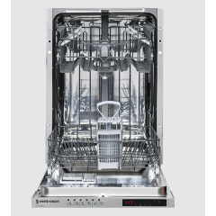 White Knight AT45BIDW Slimline Integrated Dishwasher - White - E Rated