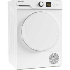 White Knight AT8HPW White Knight At8hpw - White Freestanding 8Kg Heat Pump Tumble Dryer - B Energy
