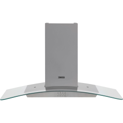 Zanussi ZHC92352X 90 cm Chimney Cooker Hood 