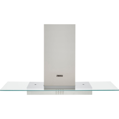 Zanussi ZHC92653XA 90 cm Chimney Cooker Hood 
