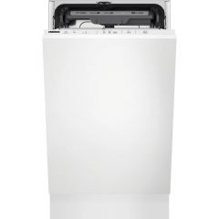Zanussi ZSLN2321 Fully Integrated Slimline Dishwasher - White Control Panel With Fixed Door Fixing K
