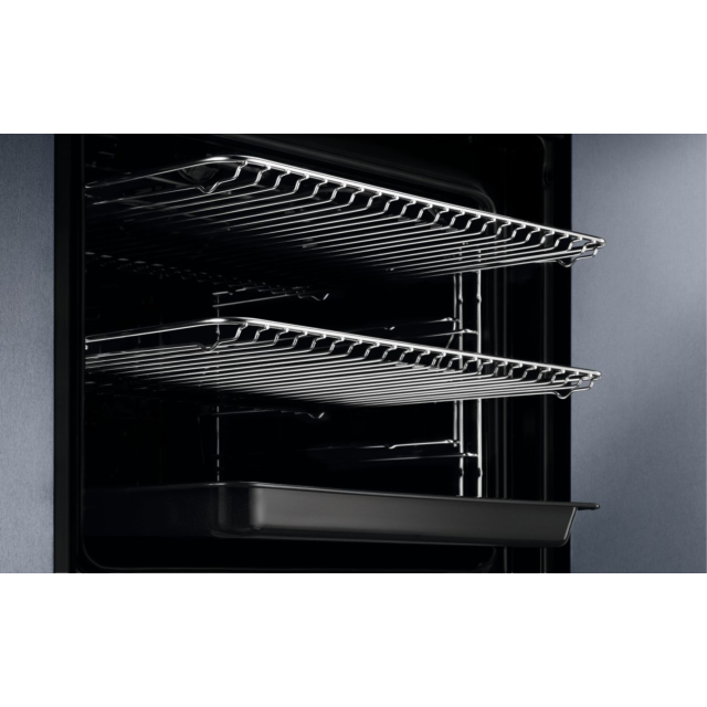 AEG 6000 SurroundCook BCX33501KM Built In Electric Single Oven - Stainless Steel 