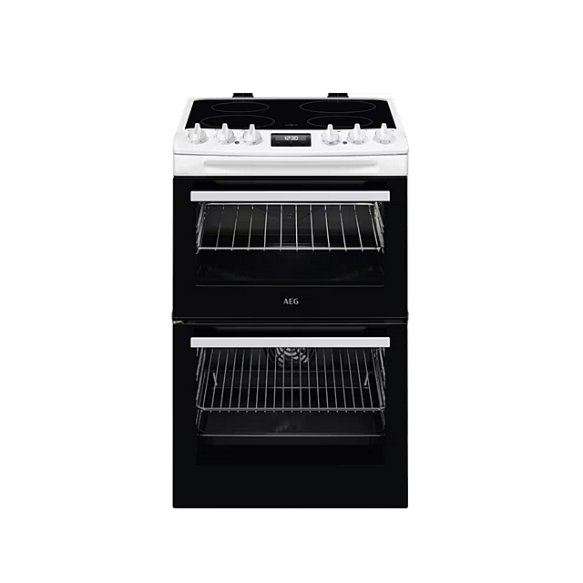 Aeg CCX1530ACW Aeg Ccx1530acw - White Electric 55Cm Cooker - 77L Capacity - A Energy Rating