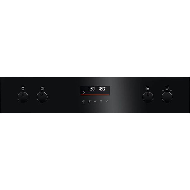 Aeg DCE531160B Built In Electric Double Oven - Black