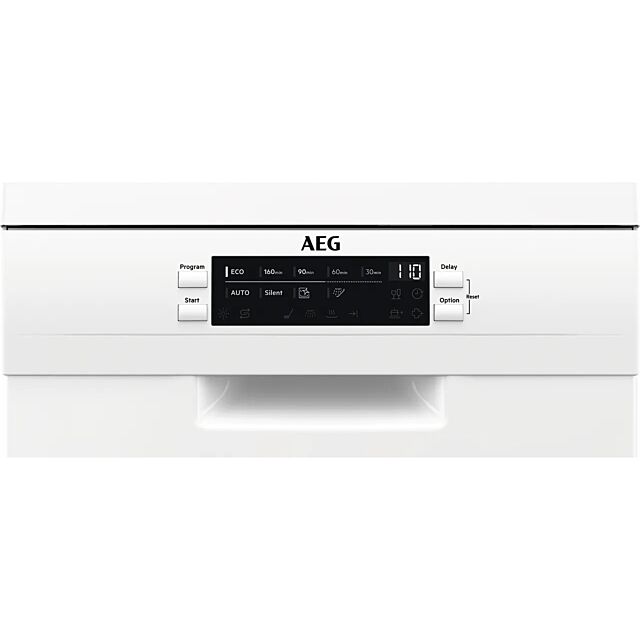 Aeg FFB62417ZW Slimline Dishwasher - White