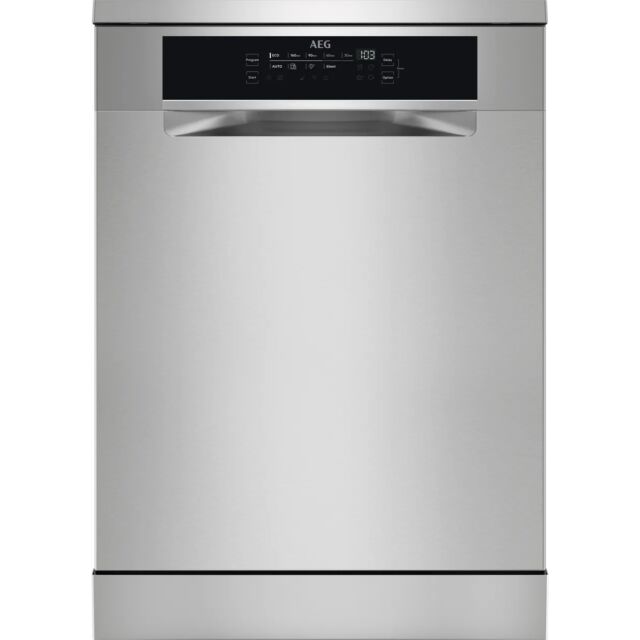 Aeg FFB73727PM Standard Dishwasher - Stainless Steel 