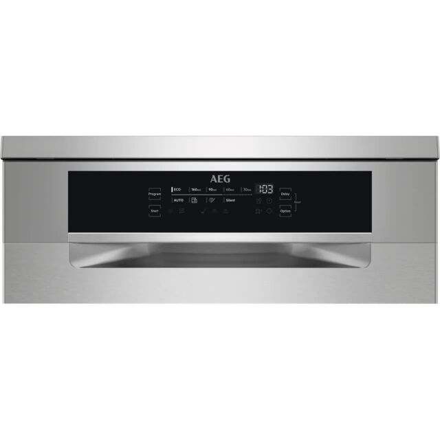 Aeg FFB73727PM Standard Dishwasher - Stainless Steel 