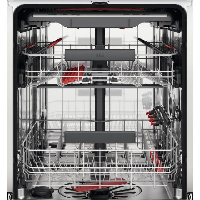Aeg FFB73727PM Standard Dishwasher - Stainless Steel 