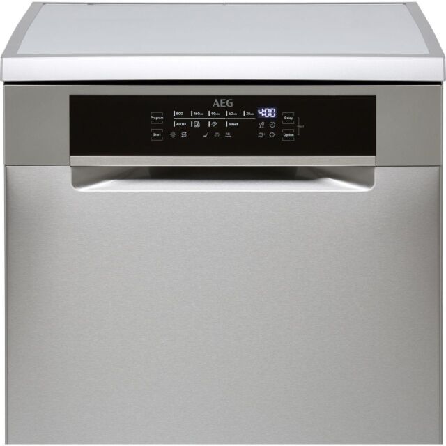 AEG ComfortLift FFB93807PM Standard Dishwasher - Stainless Steel 