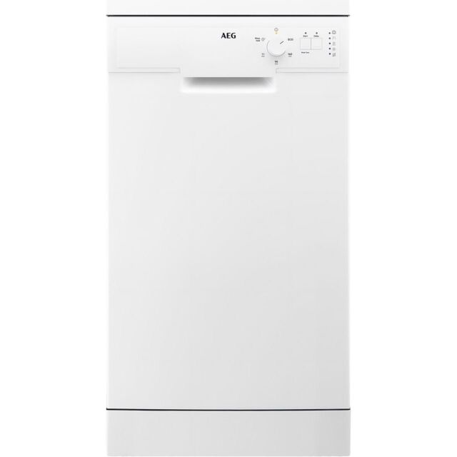 AEG 5000 AirDry FFX52507ZW Slimline Dishwasher - White 