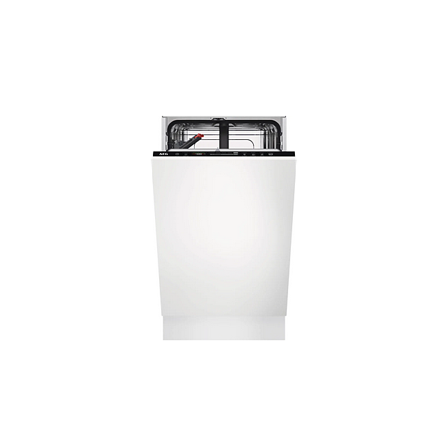 Aeg FSB73427Z Aeg Glasscare Fsb73427z Integrated Full Size Dishwasher - Black Control Panel With Sli