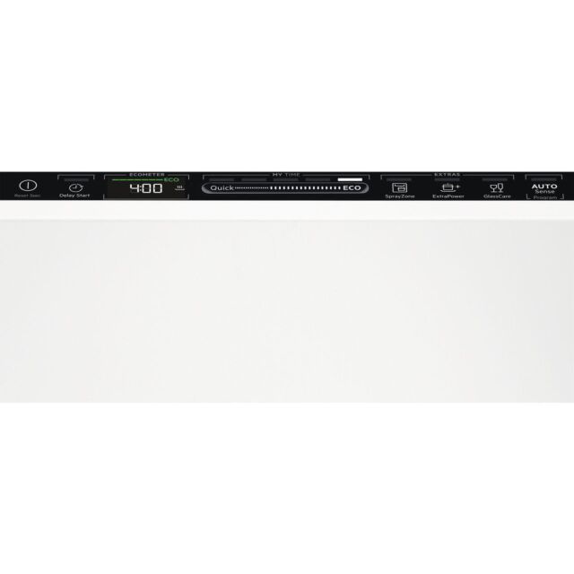 AEG 7000 Series FSE84607P Fully Integrated Standard Dishwasher - White Control Panel 