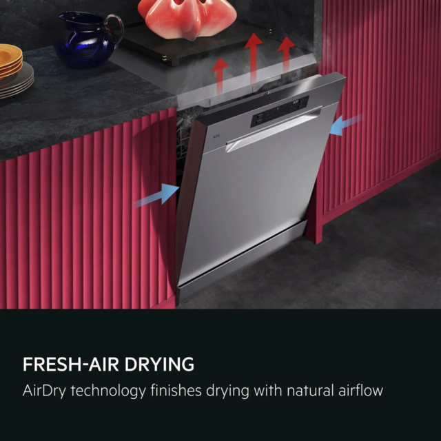 Aeg GF5200D2SNM 5000 Series GF5200D2SNM Full Size Dishwasher - Stainless Steel