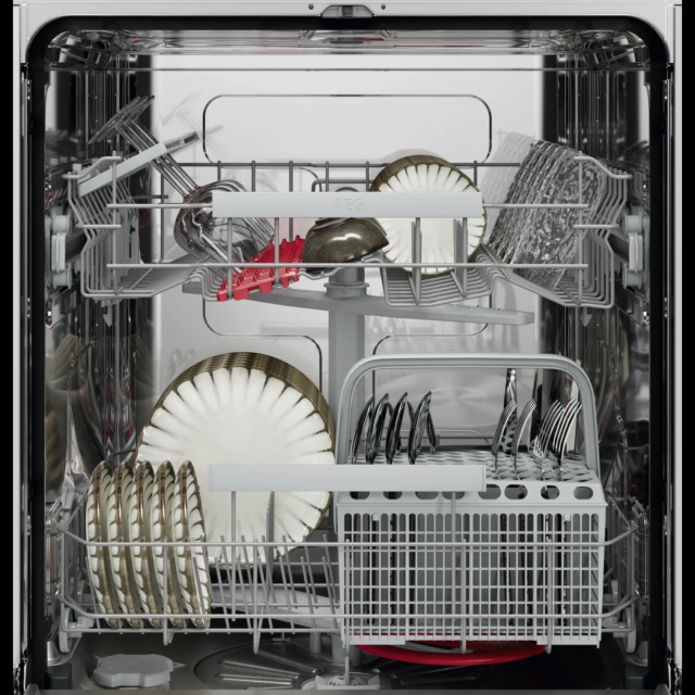 Aeg GF6100C2SNW 6000 Series GF6100C2SNW Full Size Dishwasher - White