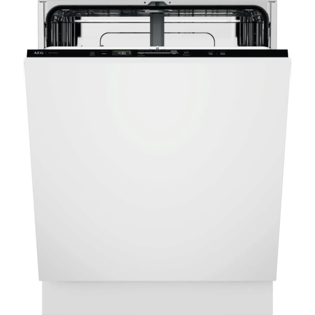 AEG 6000 Series GI6200B1SN Fully Integrated Full Size Dishwasher - White Control Panel with Sliding Door Hinge Kit