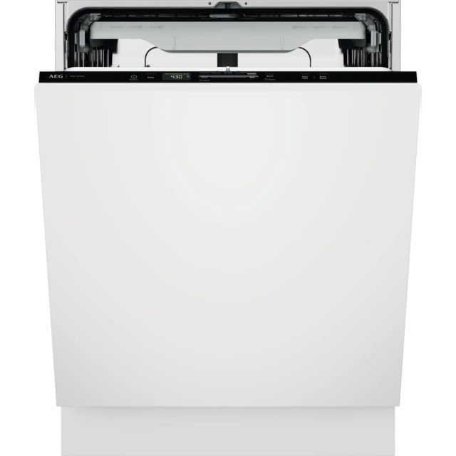 AEG 6000 Series GI6200B2TN Fully Integrated Full Size Dishwasher - White Control Panel with Sliding Door Hinge Kit