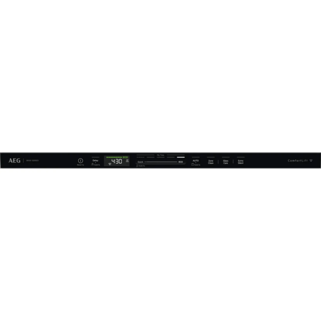 AEG 8000 Series GI8200X5TN Fully Integrated Full Size Dishwasher - White Control Panel