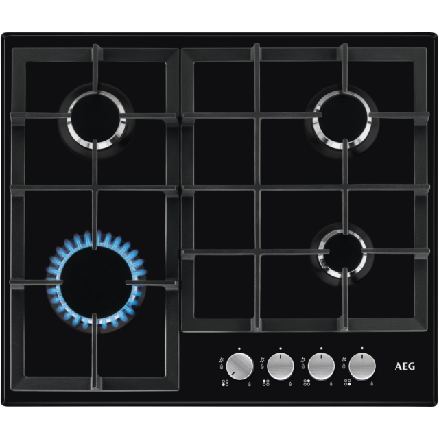AEG HGX64200SB 59cm Gas Hob 