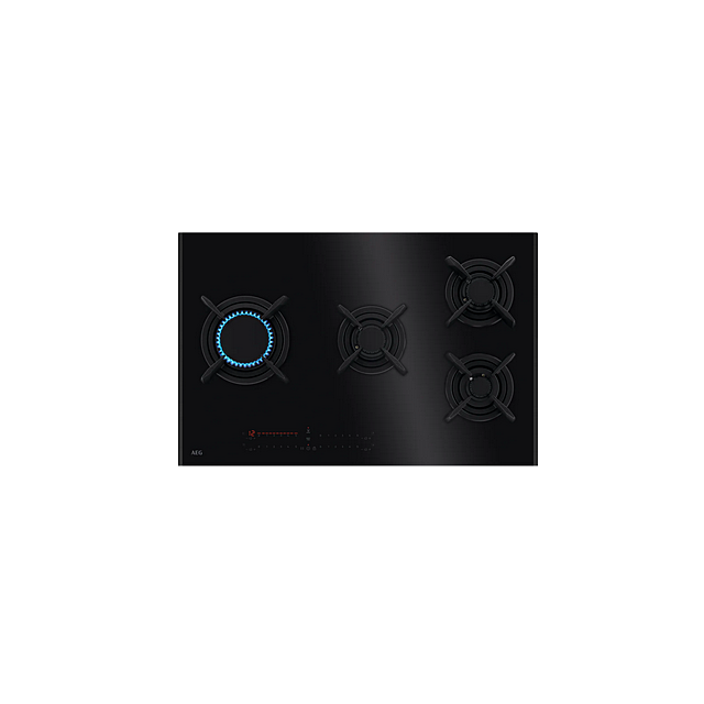 Aeg HVB8453IB Aeg Hvb8453ib 80Cm Gas Hob - Black