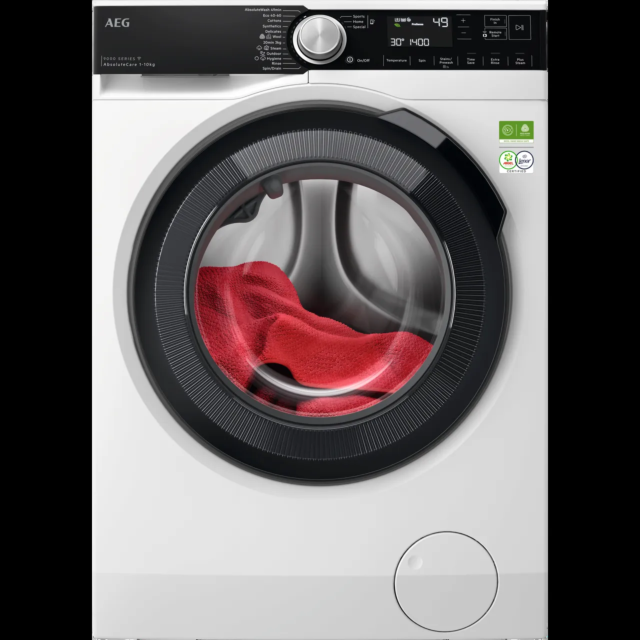 AEG 9000 Series LFSR95146WS 10kg Washing Machine with 1400 rpm - White