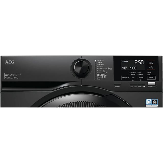 Aeg LWR7196U4B Prosteam® Technology 9Kg / 5Kg Washer Dryer With 1600 Rpm - Graphite